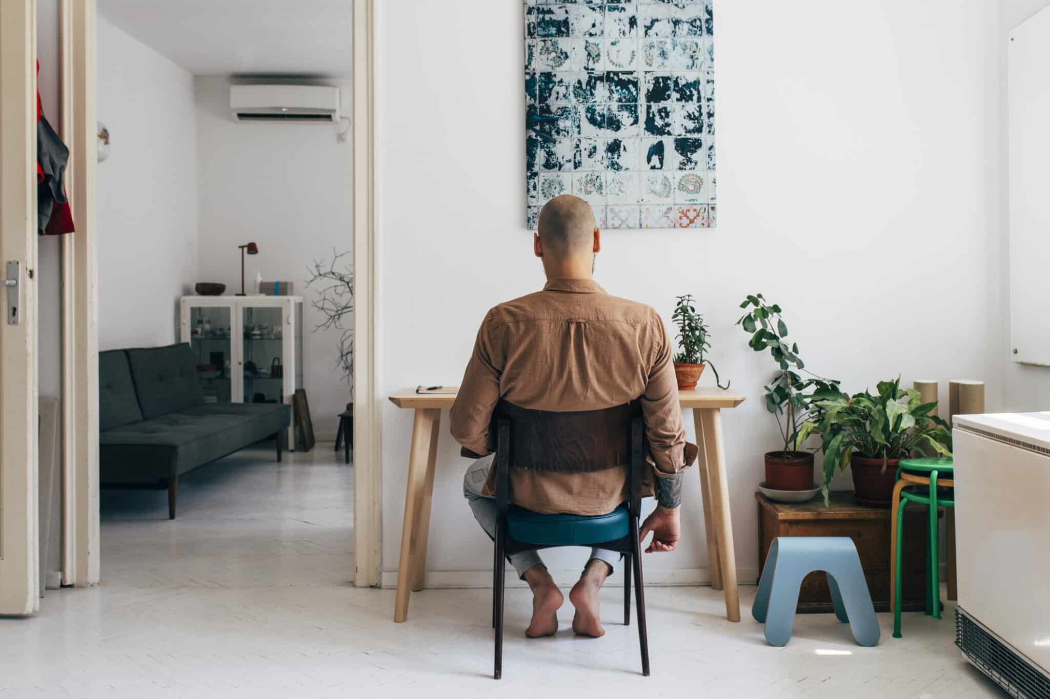 Mand i anonym stofbehandling